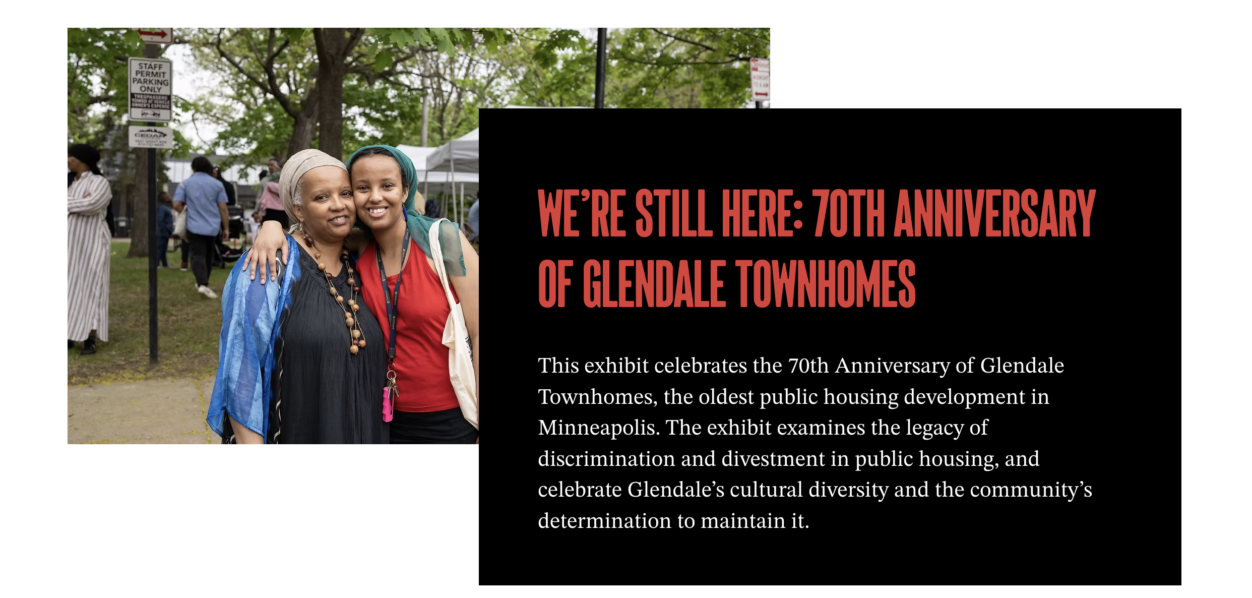 History Exhibits – Defend Glendale & Public Housing Coalition